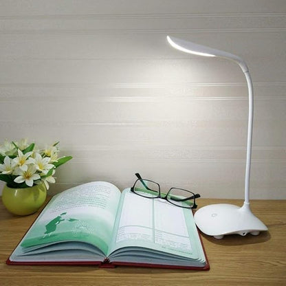 LED Touch Control Bedside Lamp – 3 Brightness Modes | USB Rechargeable | Eye Care Night Light