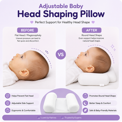 Adjustable Baby Head Support Pillow