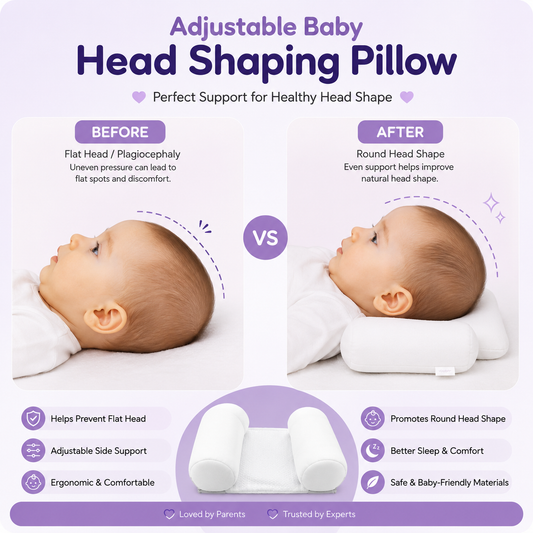 Adjustable Baby Head Support Pillow
