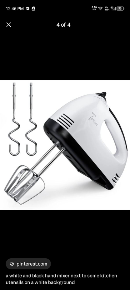 Electric Egg Beater / Hand Mixer
