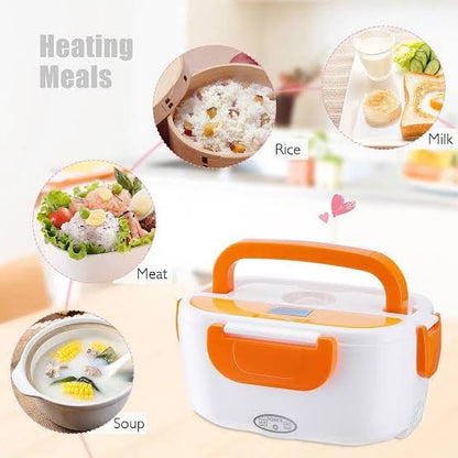 Electric Heating Lunch Box – USB Self-Heating | 1.5L Capacity | Office & Travel Use